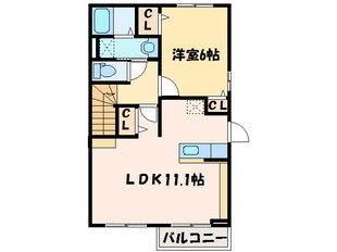 ローズ　クォーツの物件間取画像